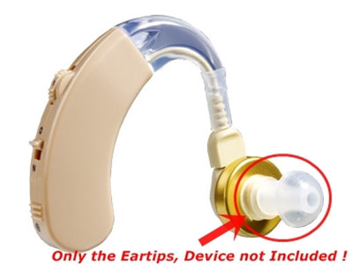 10 Medium Soft Replacement Adapters Domes for Siemens Touching BTE Hearing Aids