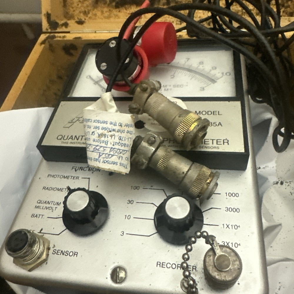 LI-COR LI-185A Quantum/Radiometer/Photometer light meter