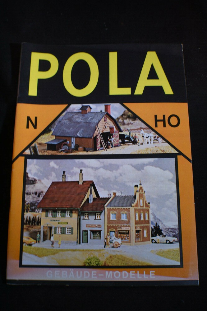 1975 Pola N HO Model Catalog MODEL RAILROAD