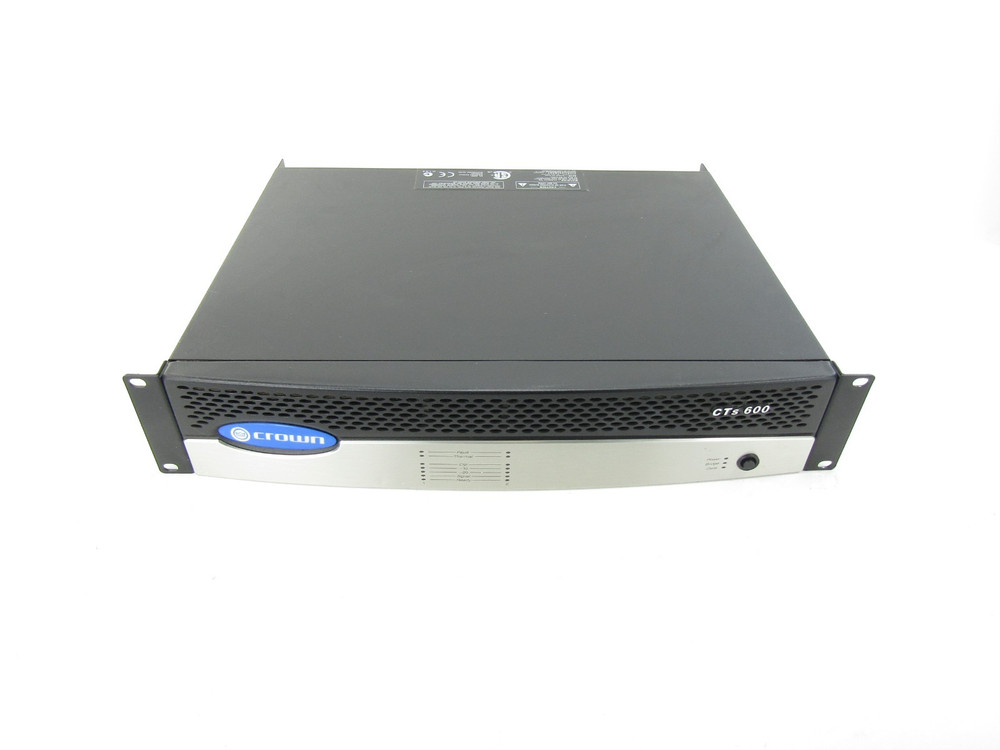 Crown CTs 600 2-Channel 600 Watt Amplifier w/ PIP2 Processor