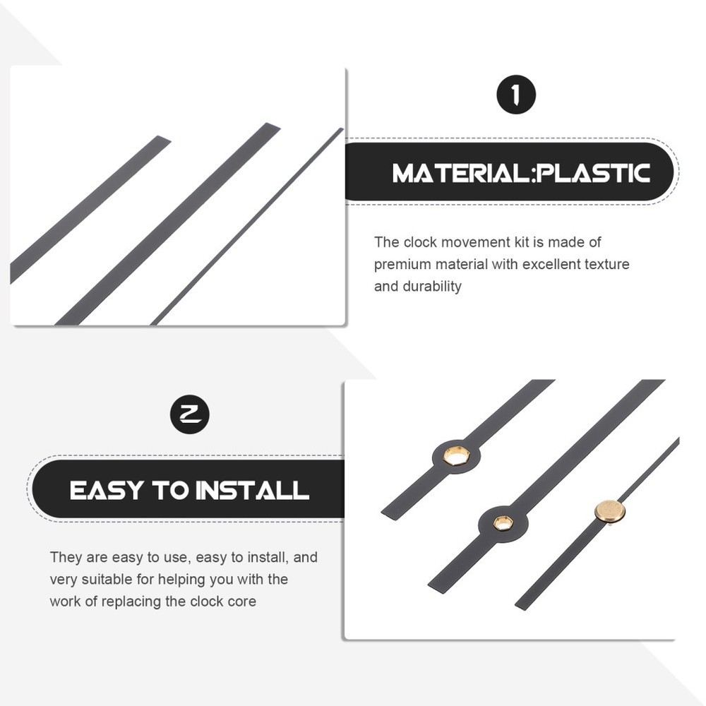 Creative Wall Clock Movement Set Diy Parts Replacement Mechanism