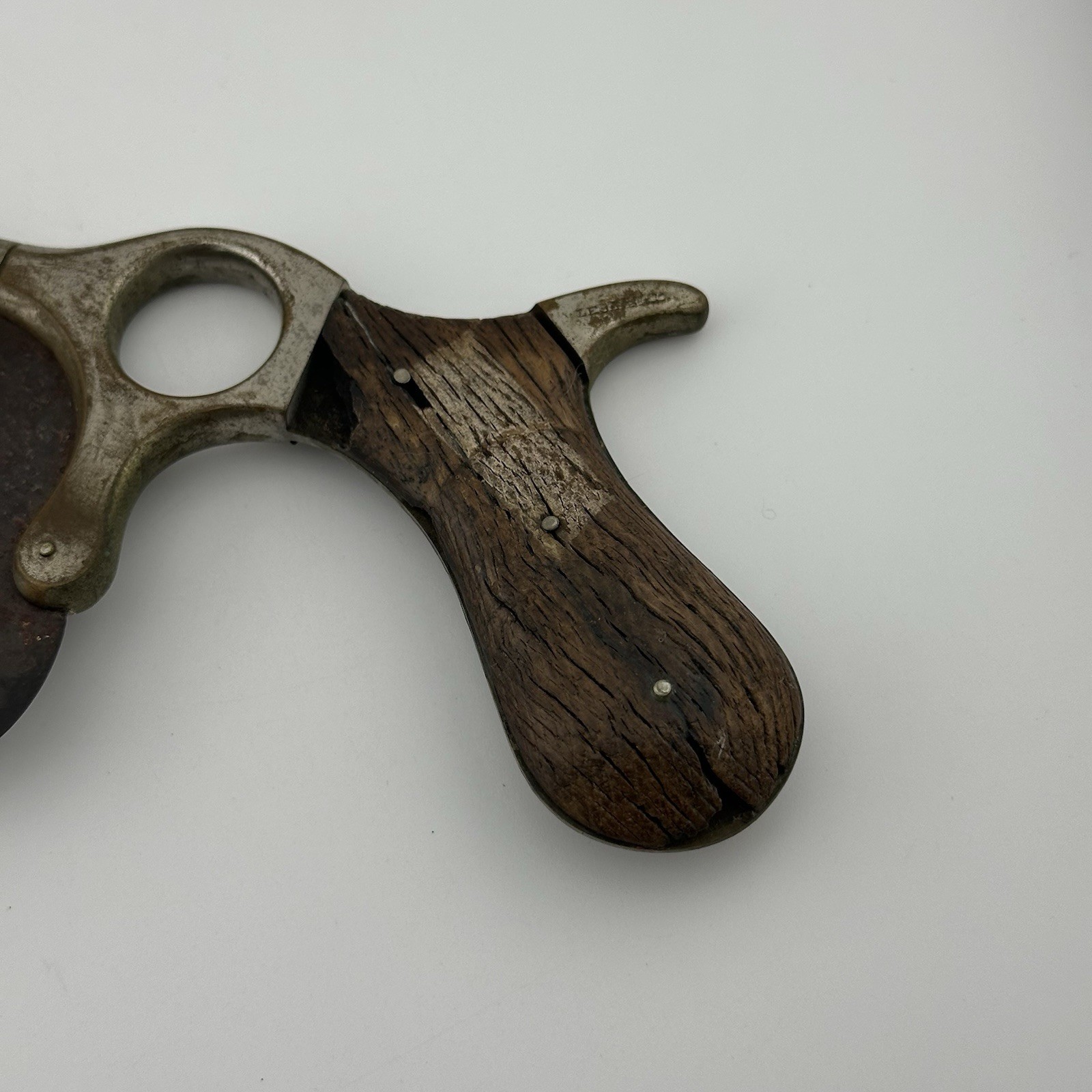 Antique 1800s US Civil War Era Leslie & Co Surgeon Amputation Bone Saw Doctor