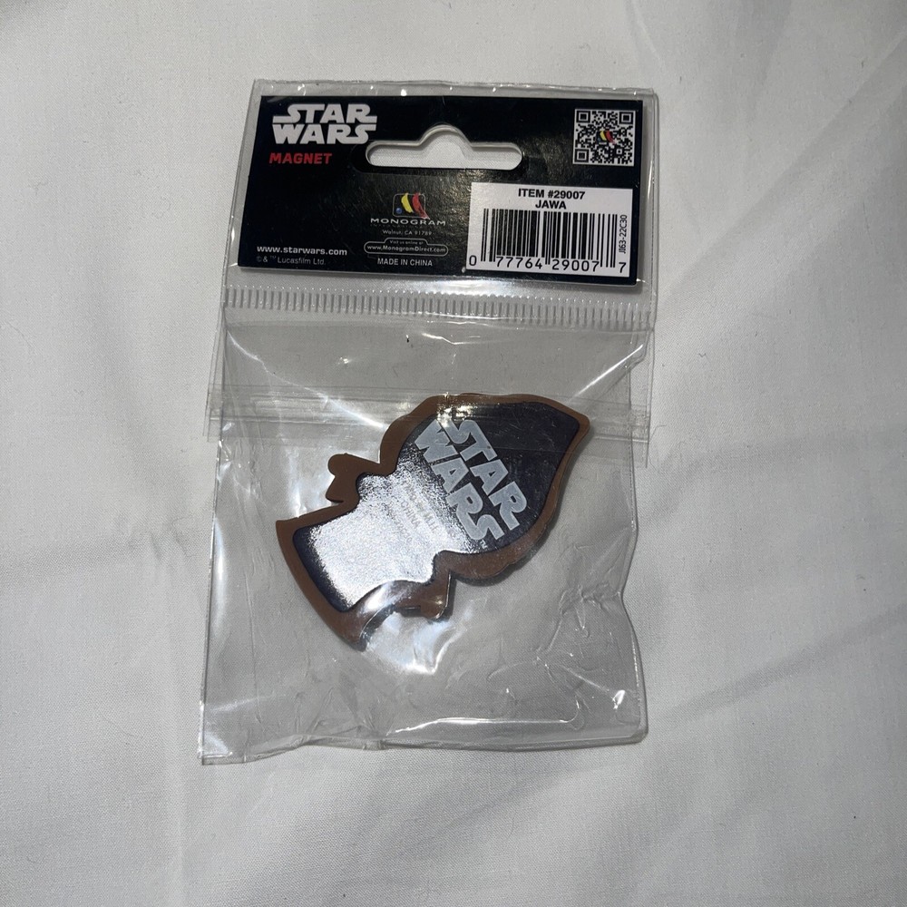 Star Wars 3D foam magnet Jawa monogram