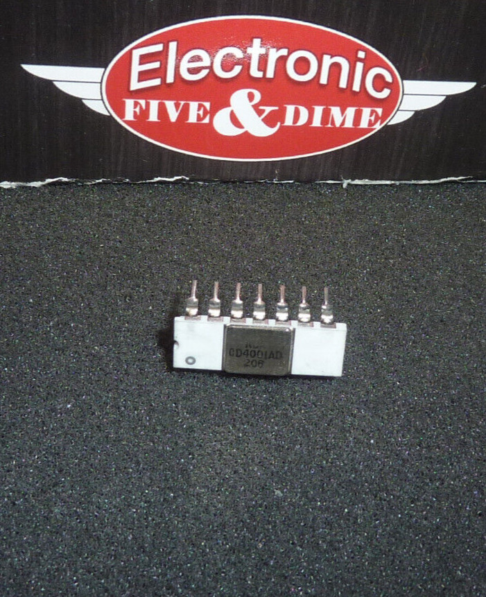 CD4001AD RCA NOR Gate 4-Func 2-Input  CDIP14  IC