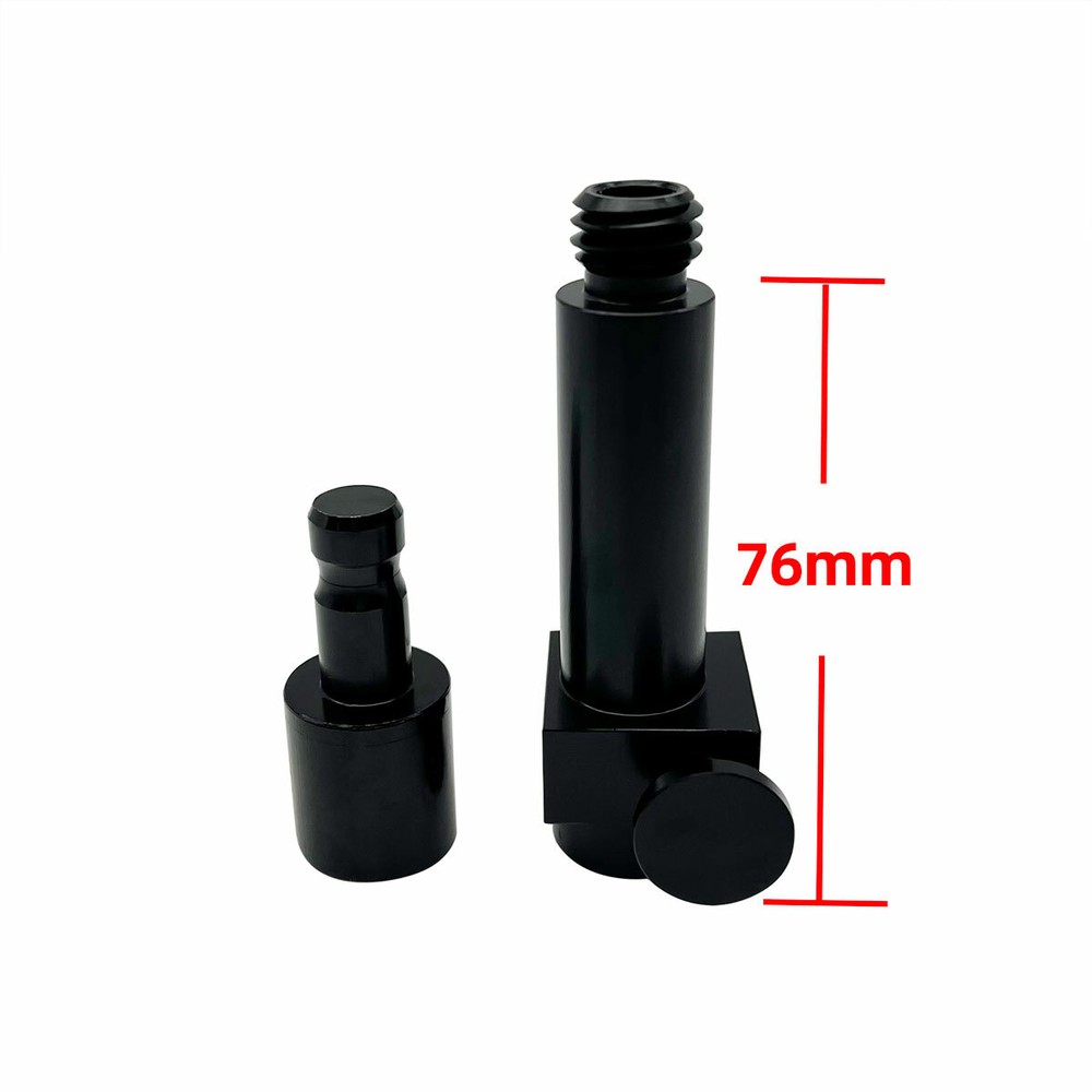 10cm Quick Release Adapter Kit For Prism Pole GPS 5/8x11 Thread Surveying