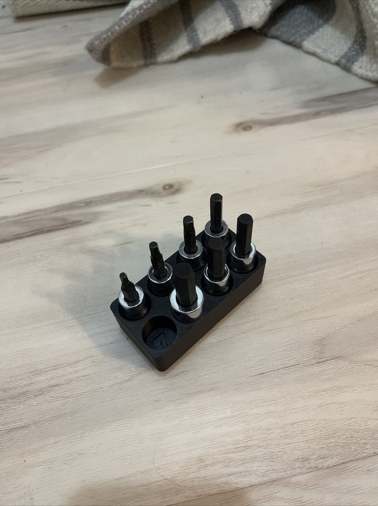 ICON 3/8 in. Drive Metric Professional Hex Bit Socket Set Size 3-10 SOCKET TRAY