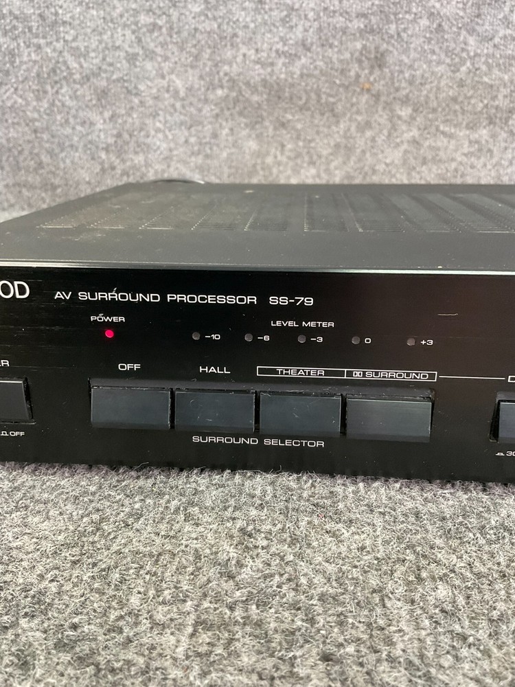 Kenwood SS‑79 Processor AV Surround Sound with Digital Delay System