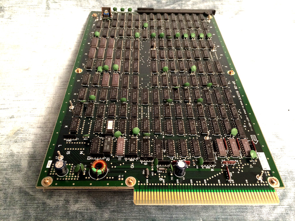 SONY BVT-2000 TIME BASE CORRECTOR CIRCUIT BOARD #4 DIGITAL PROCESSOR 2 ( DP-29 )