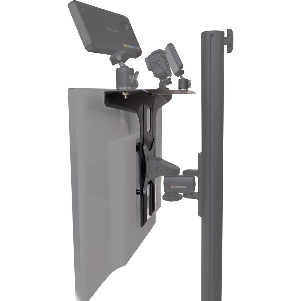 Gator GFW-MONITORSHELF Frameworks Universal VESA Mount Accessory Shelf