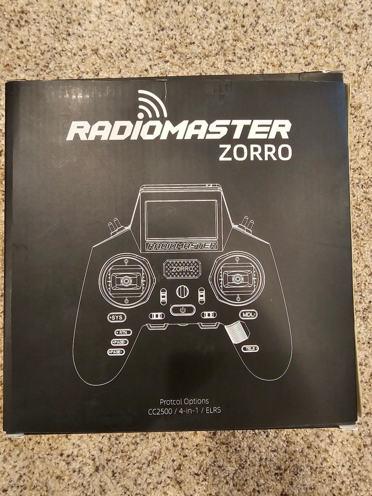 Radiomaster Zorroe ELRS 4 in 1 mode 2 v3.0 with AG01 Gimabls