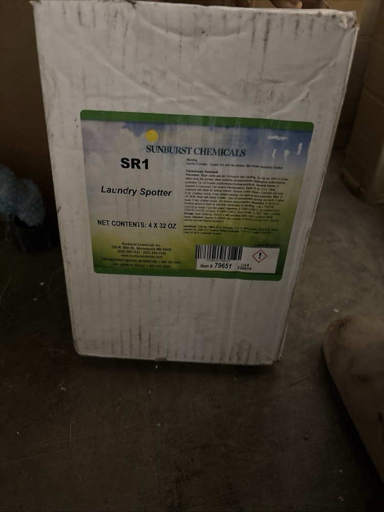 Sunburst chemicals SR1 Laundry spotter 