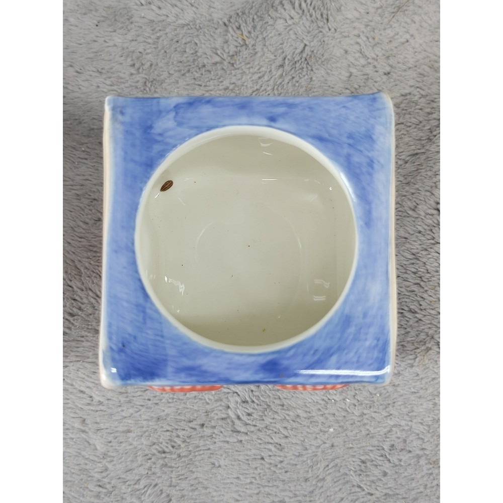 Avon Ceramic House Shaped Spice Jar Container with Dill Label