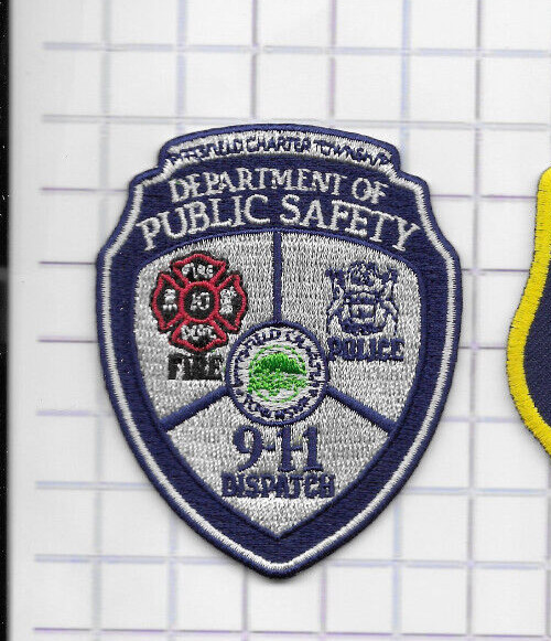 Fire Patch - Pittsfield Charter Twp. 9-1-1 Dispatch 2.5 X 3"