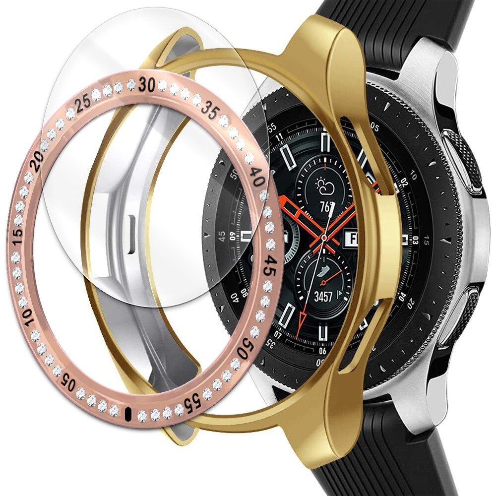 Shockproof Screen Protector&Case&Ring Cover fits Samsung Gear S3 Frontier R760N