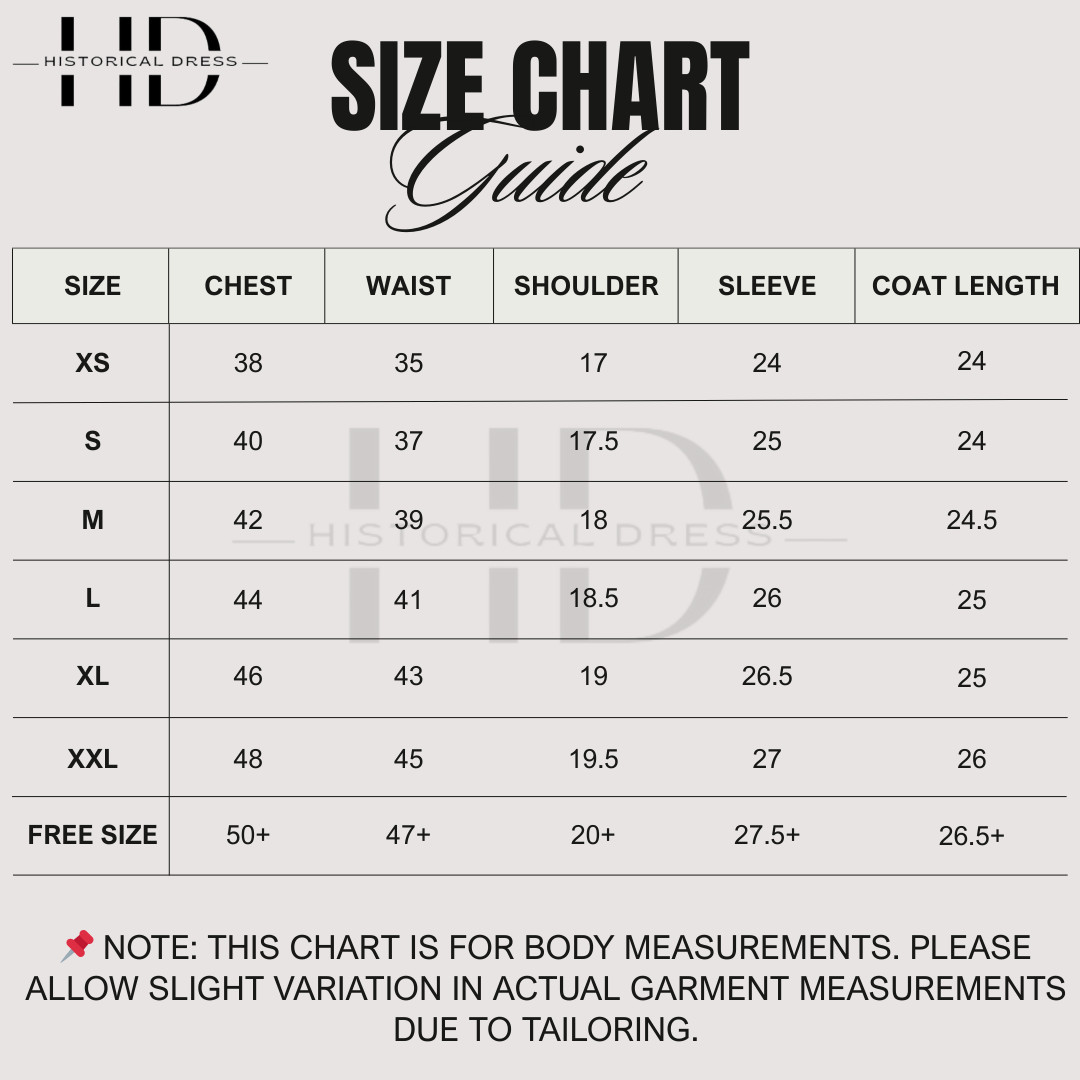 Men's 18th Century Regency Brown Wool Frock Coat&Vest Colonial Military Tailcoat