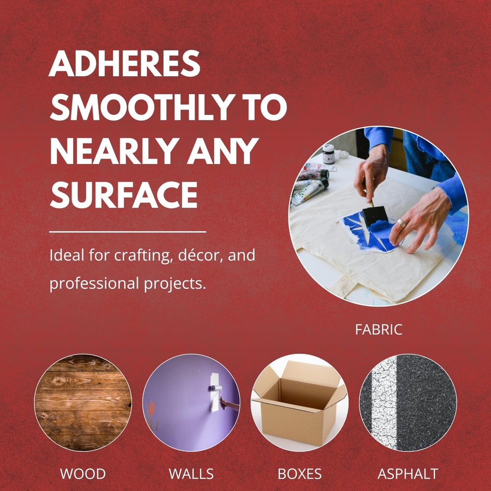 Stencil Adhesive Spray – Repositionable, Low-Tack Temporary Hold for Stencils...