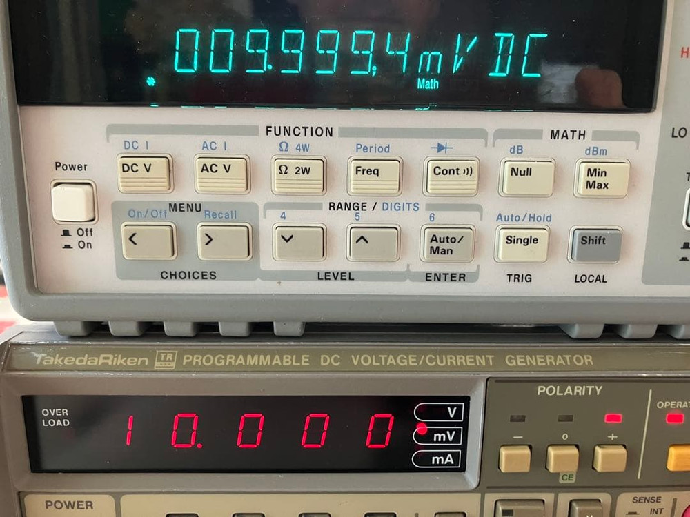 Advantest Takeda Riken TR6142 DC Voltage Current Generator Programmable Source