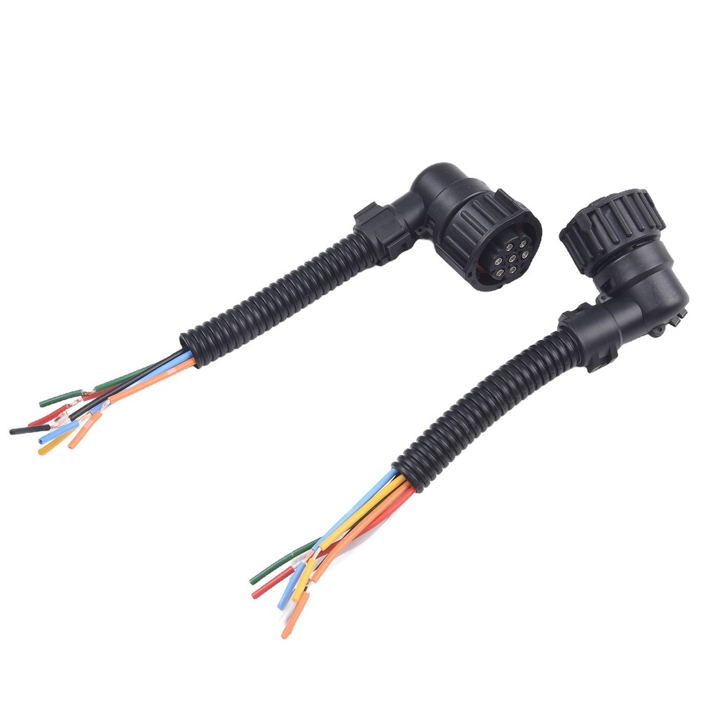 Black ABS Rear Tail Light Connector Base for Sprinter Prewired