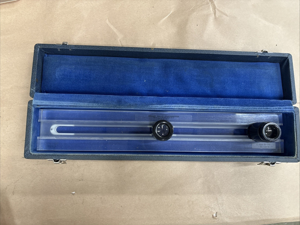 Rare Gurley 7058 Rapid Comparator Standard Version model with Case