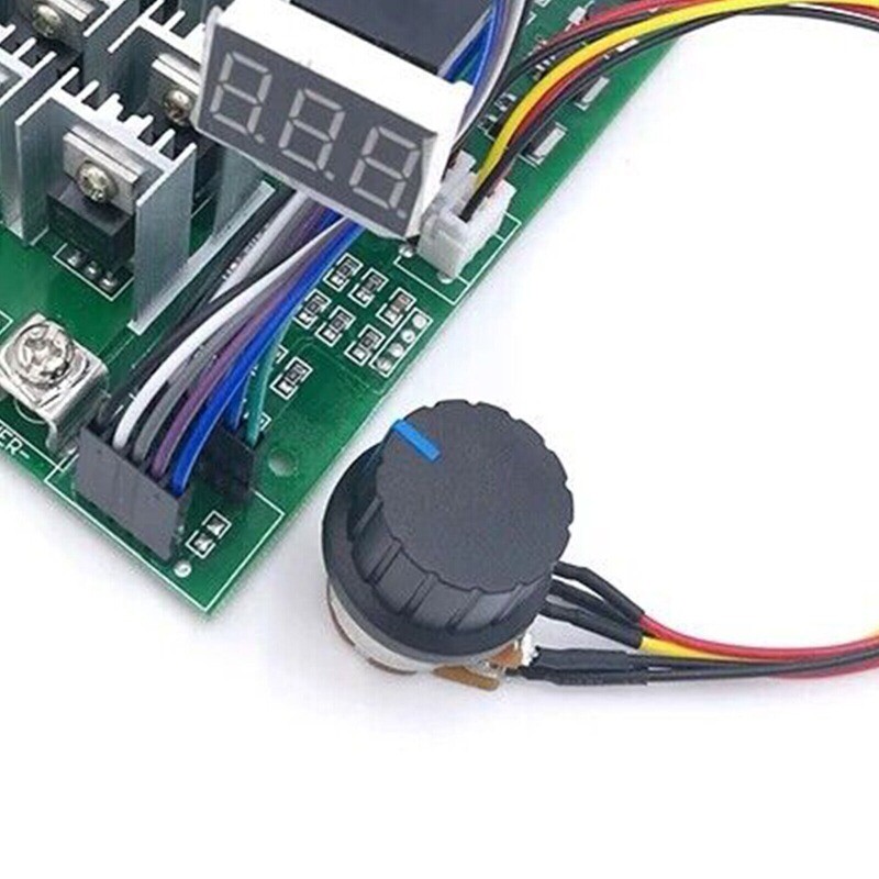 Digital 100A 10-55V PWM DC Motor Speed Controller Forward Reversal adjustable