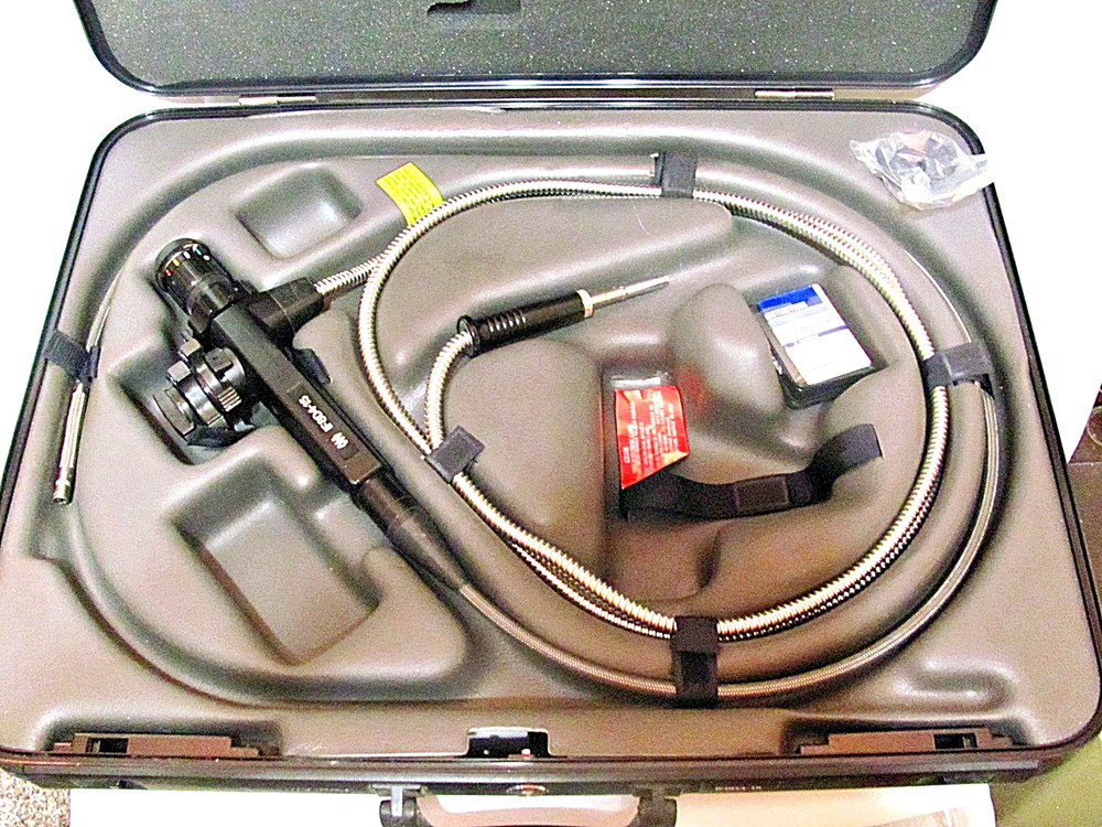 OLYMPUS IF8D4-15 Flexible Borescope Visual Inspection In Hard side Case