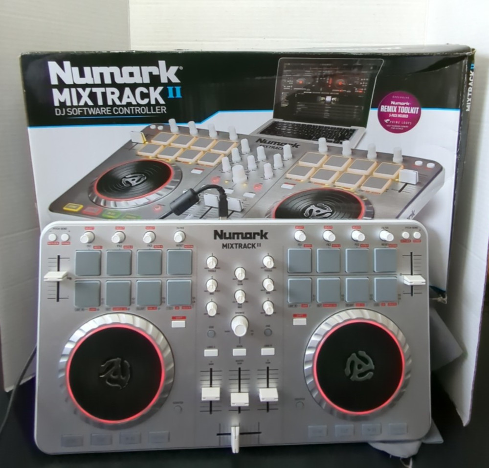 Numark Mixtrak II 2 Channel USB DJ Software Controller Deck Control Double