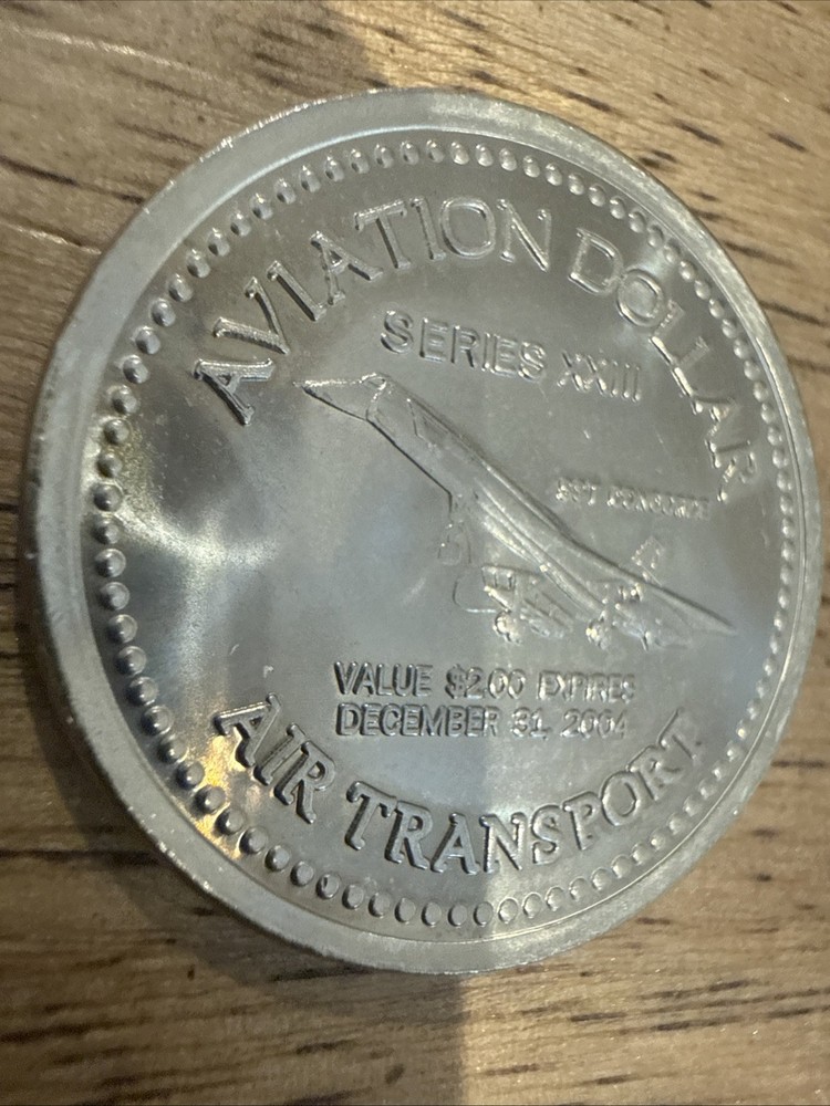 2004 SST CONCORDE Aviation Two Dollar Coin