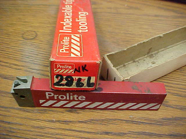 Prolite Indexable Tip Toolholder Type 2866 -Metal Lathe NOS