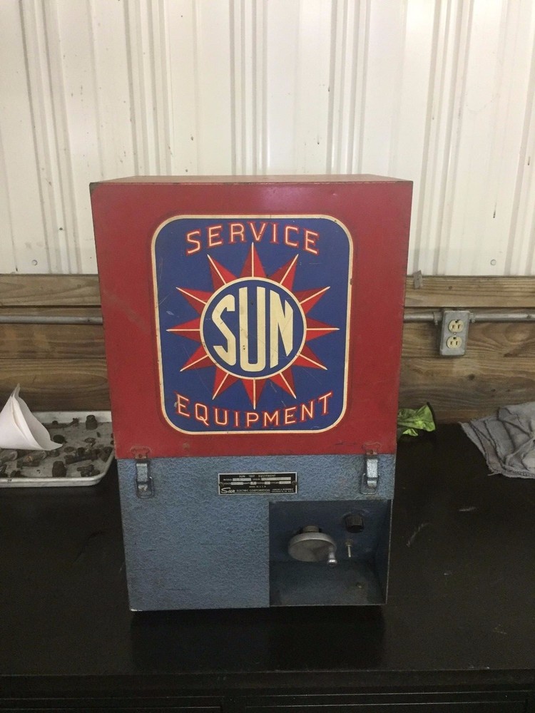 SUN DISTRIBUTOR MACHINE SUN IGNITION SIMULATOR  SUN ANALYZER SUN ELECTRIC