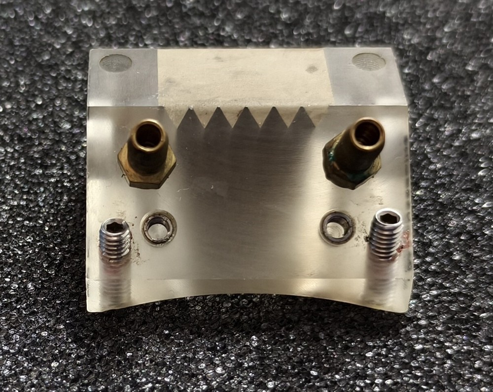OLYMPUS NDT SA1-N60S-IHC-AOD4 WEDGE FOR PHASED ARRAY PROBE A1