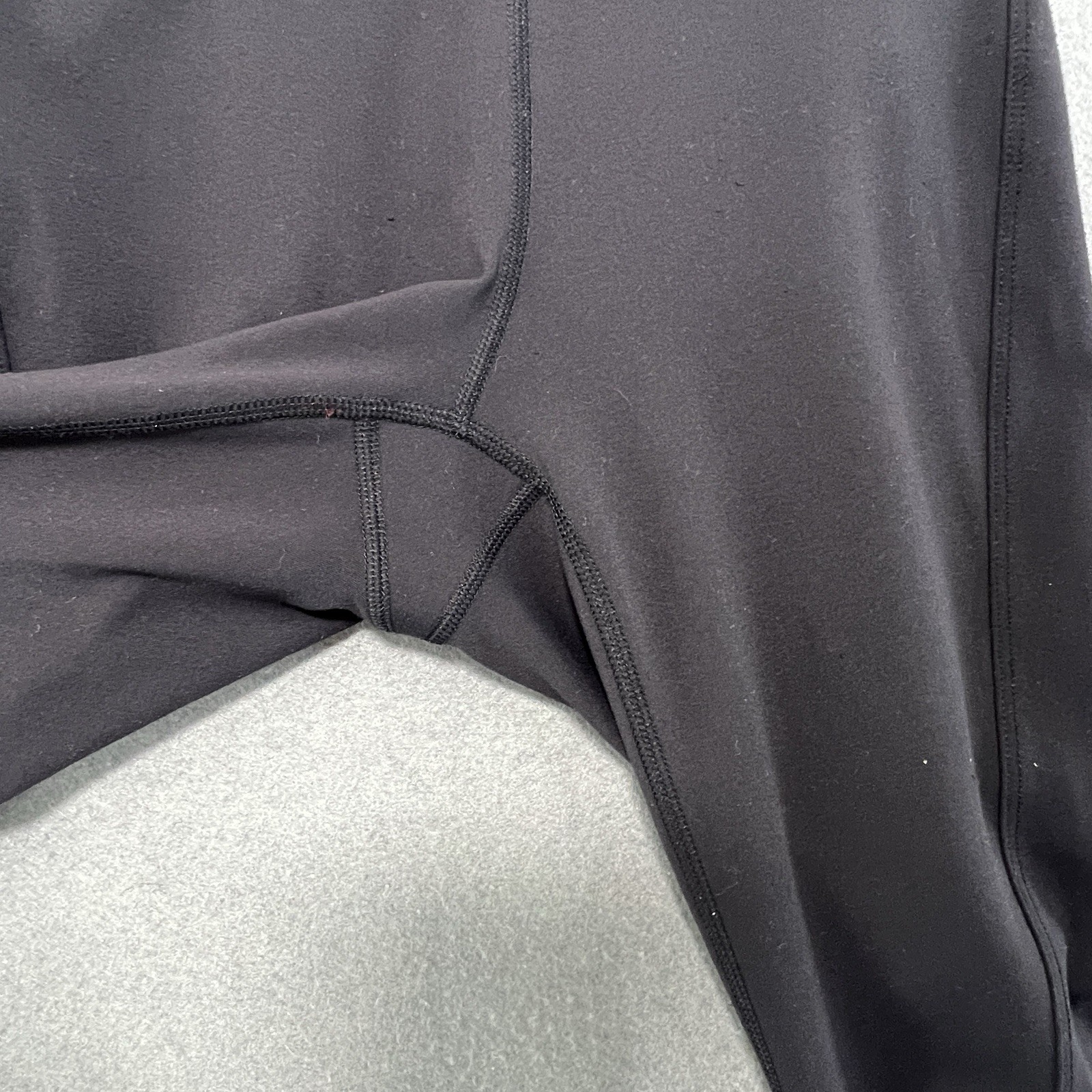 Spyder Active Cropped Leggings S Black High Waist Gym Running Capri Zip