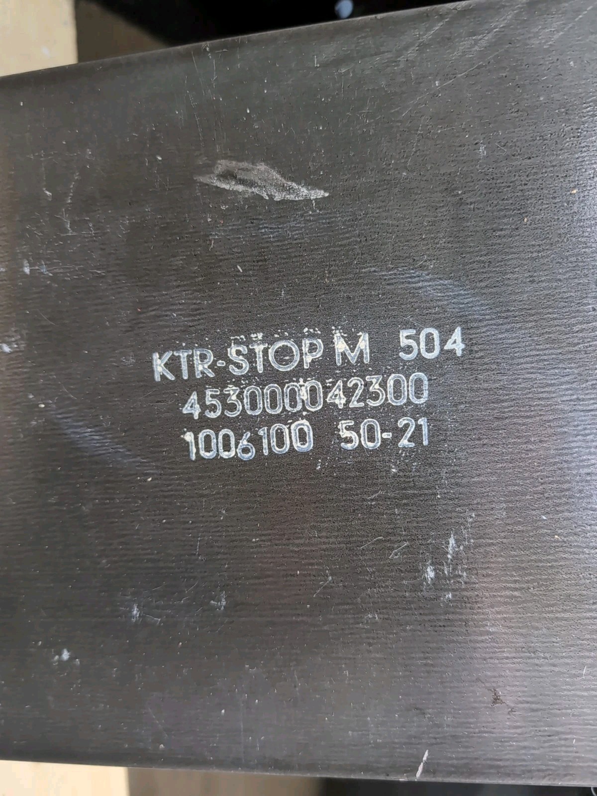 ktr-stop m 504 brake pads 2pc 453000042300 1006100