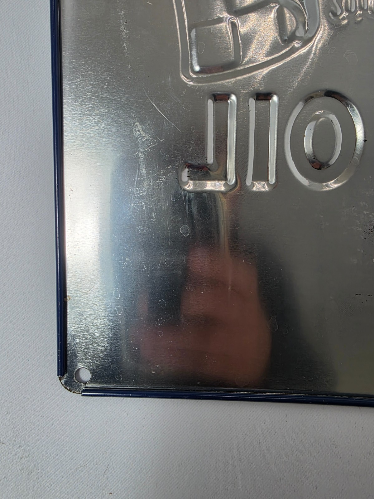 Harley Davidson Red Devil Motor Oil Metal Sign 15" x 13"