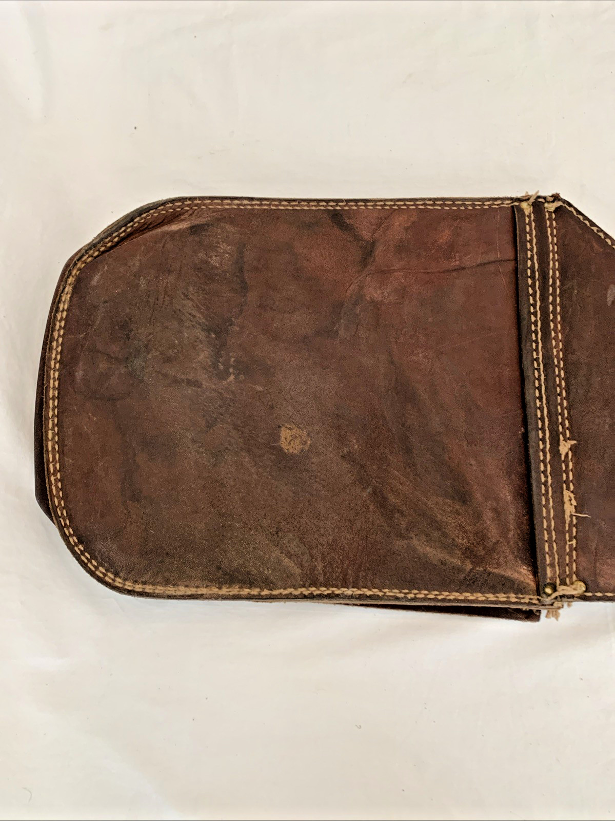 Vintage Leather Saddle Bags • Western Cowboy Horse Tack