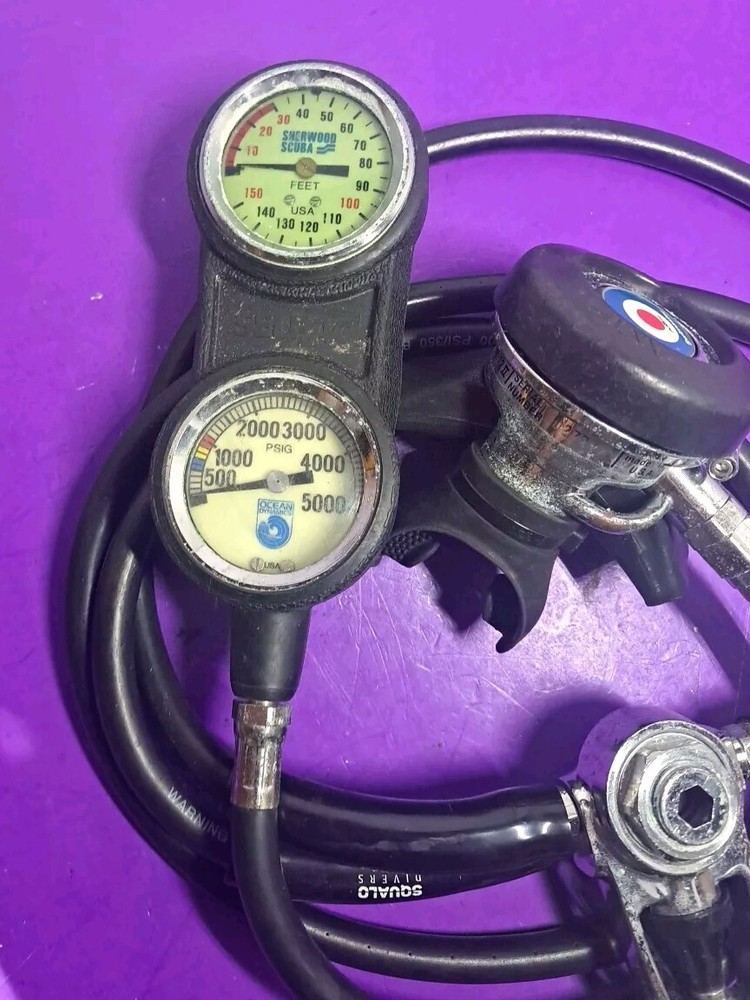 AMF Swimaster Scuba Diving Forst Stage Regulator With Second Stage Regulator...