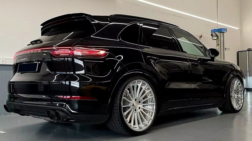 PORSCHE CAYENNE EVOLUTION LOWERING LINKS KIT 9YA 9YB ADVANCED ADJUSTMENT MODULE