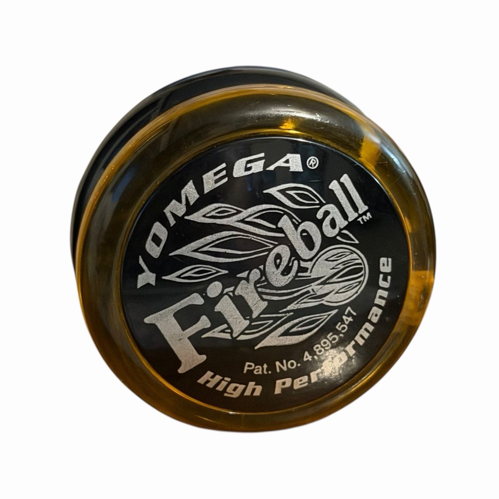 Yomega Fireball High Performance Transaxle Yo-Yo Amber & Black EUC