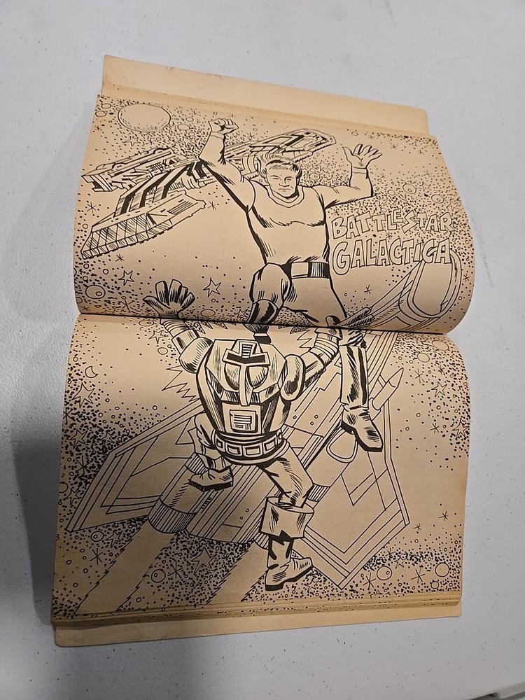 Battlestar Galactica 1978 Adventure Activity Book