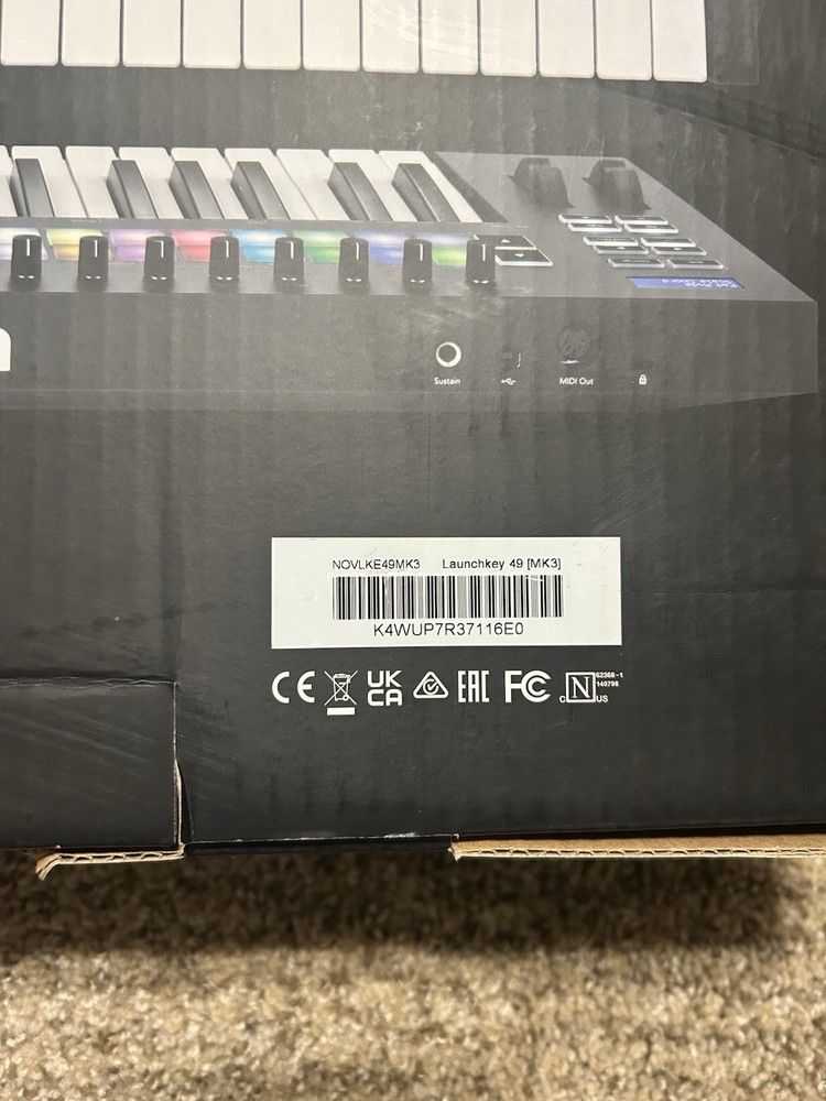 Novation Launchkey 49 MK3 Keyboard - New In Open Box