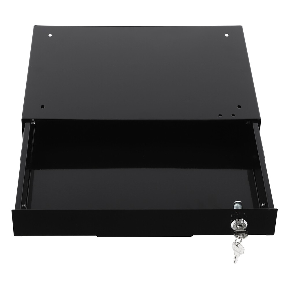 Under Desk Mounted Sliding Pull-out Drawer Drawer Storage Organizer For Office