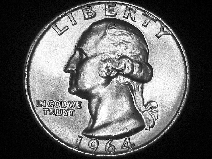 1964-D Washington Quarter --- Gem Uncirculated