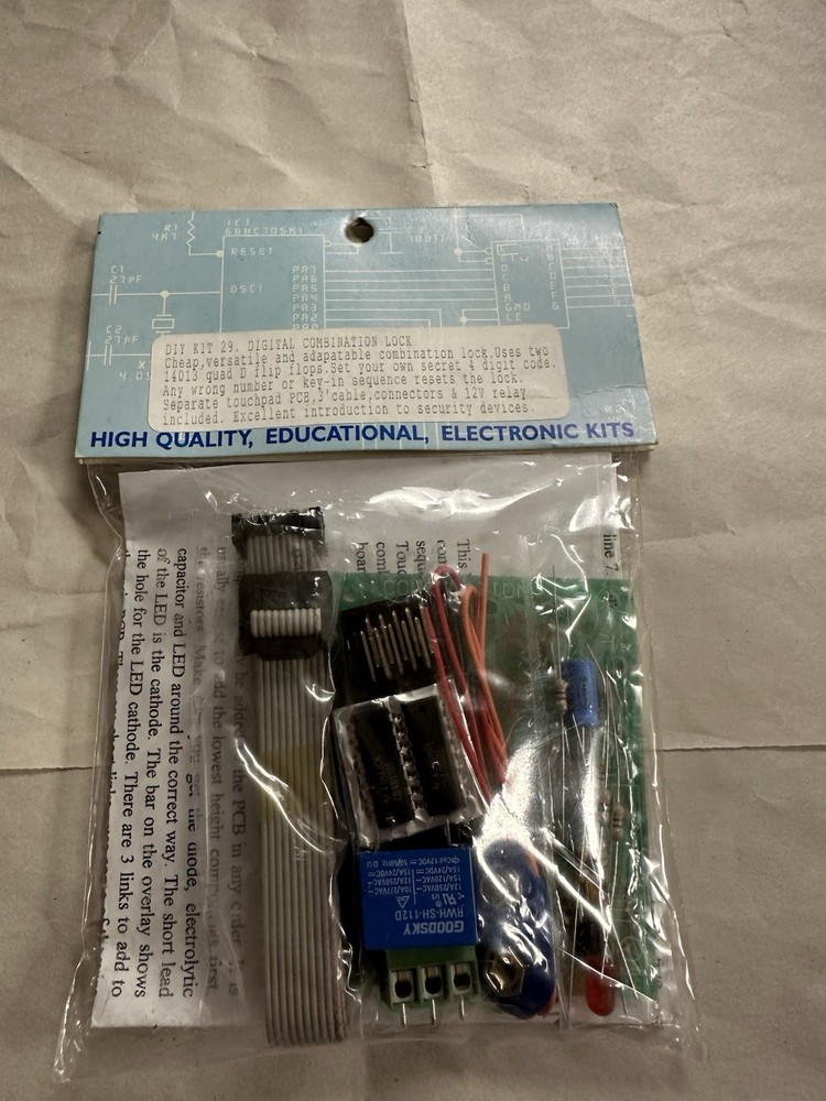 NEW DIY KIT 29. Digital Combination Lock