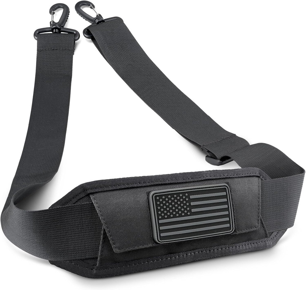 Shoulder Strap Pad for Tactical Pouch, Universal Bag Strap with Detachable Thick