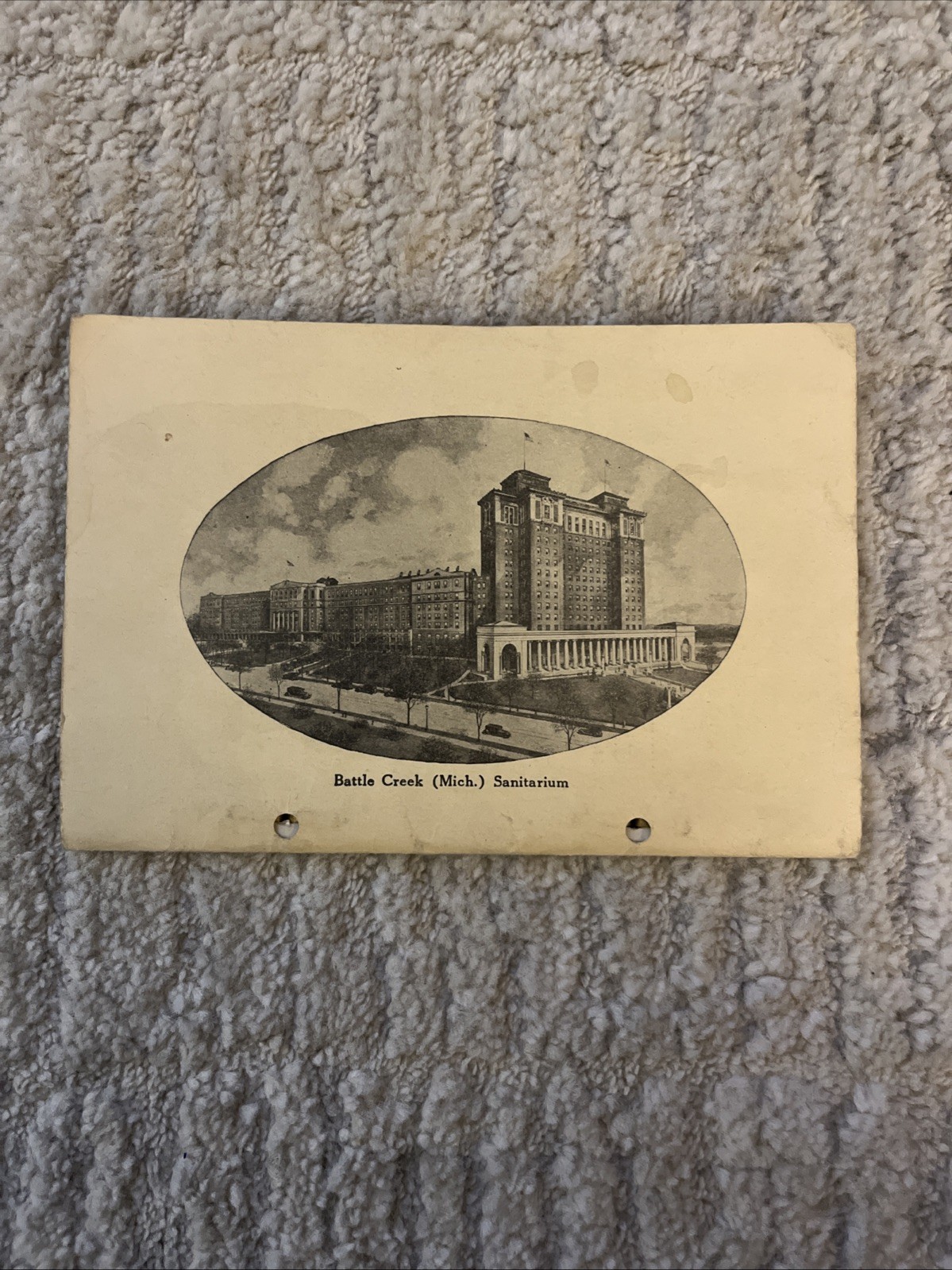 Battle Creek Sanitarium Michigan Prescription Empemera