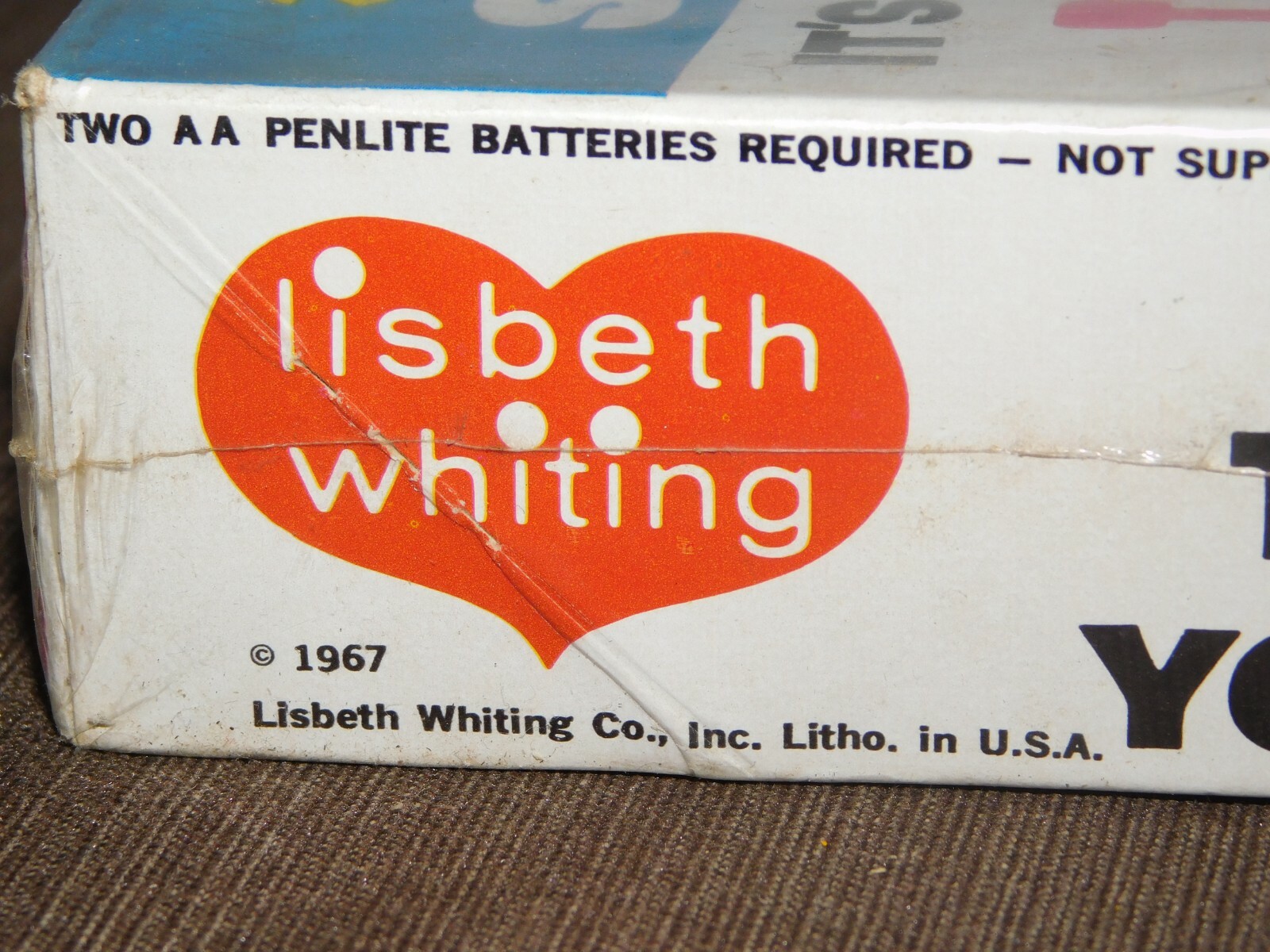 VINTAGE TOY 1967 LECTRO-FUN SCIENCE SERIES ILLUMINATED MAGNIFIER GAME NEW SEALED