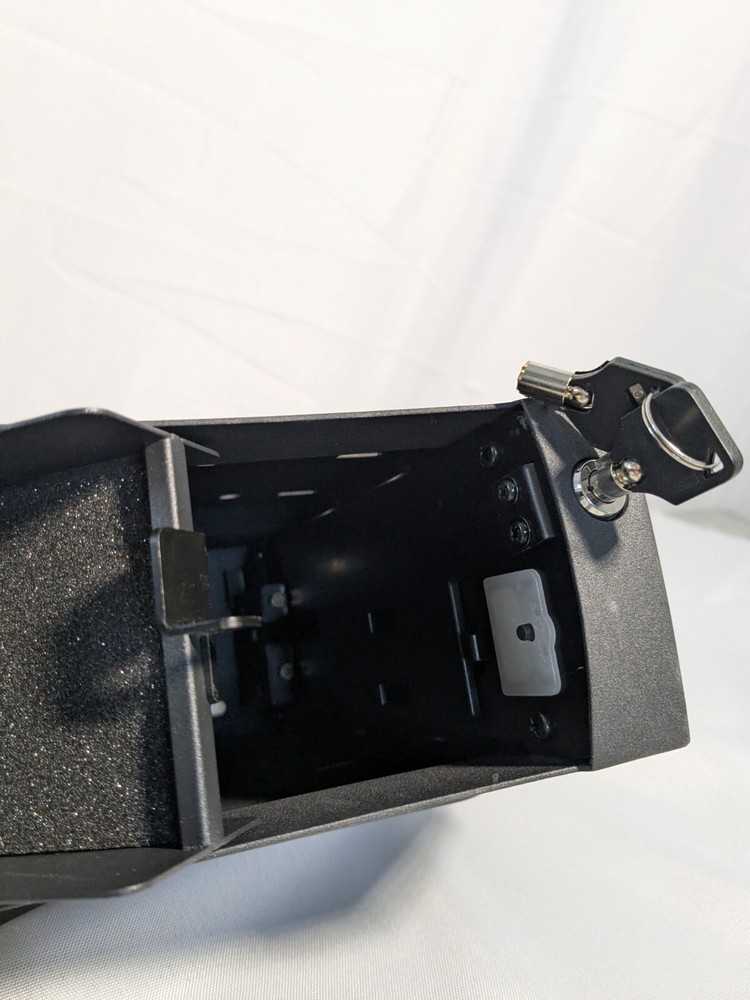 Awesafe Black Quick Access Mounted Handgun Safe With User Manual