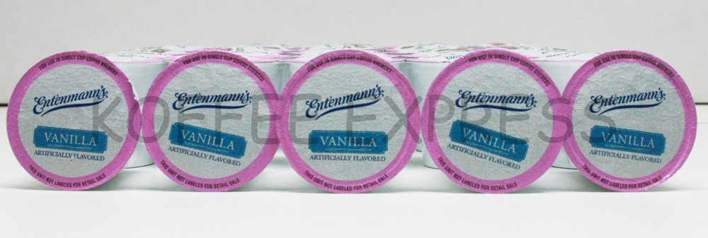 Entenmann's Coffee Single Serve K Cups, 30 Count Vanilla