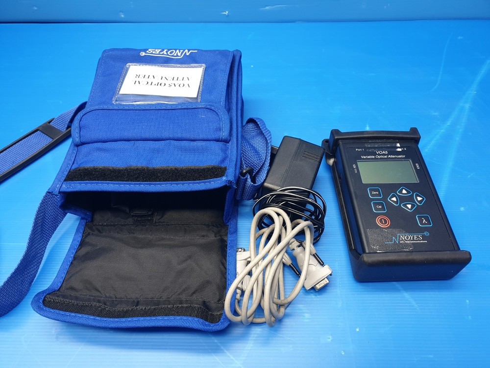 NOYES VOA5 SM SC Variable Optical Attenuator Used