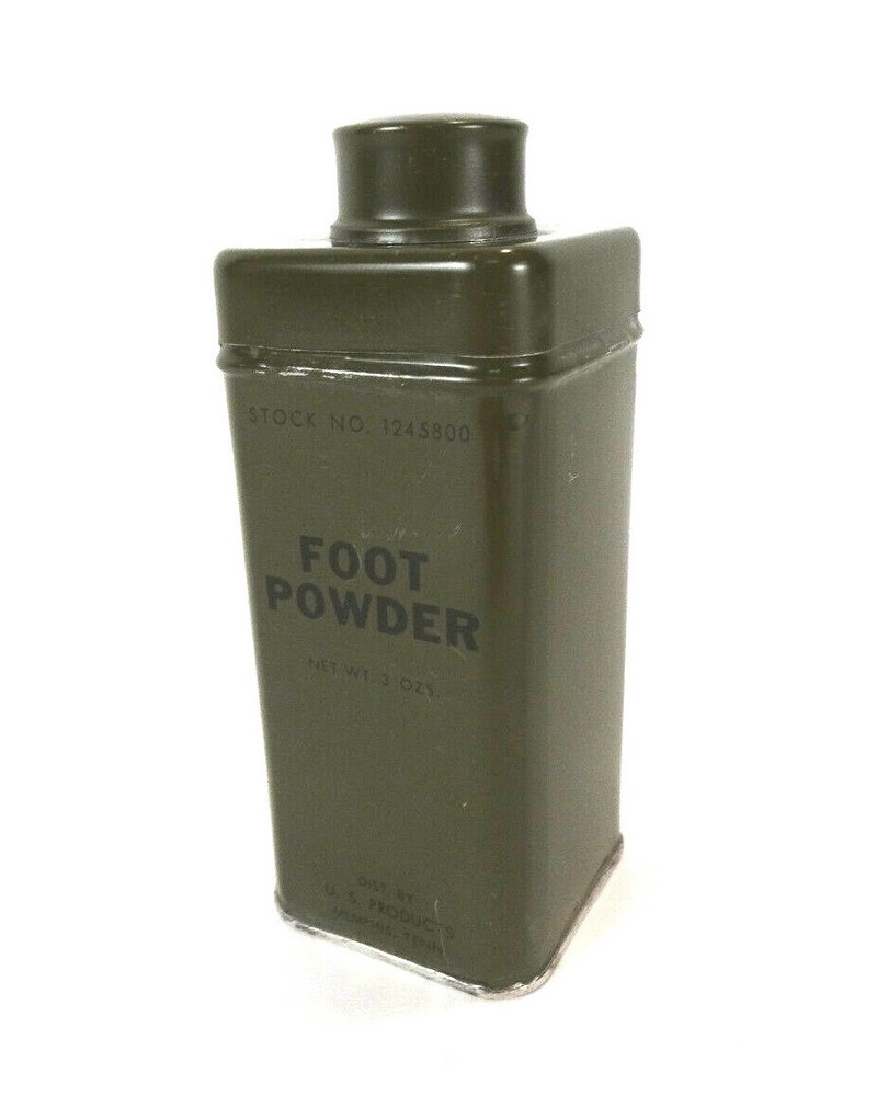 US Army WWII Foot Powder 3oz Tin