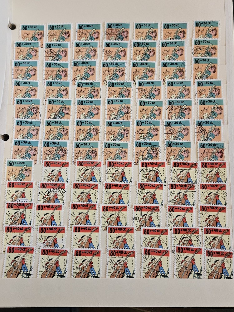 Big Used Vintage Global WORLD Stamp COLLECTION